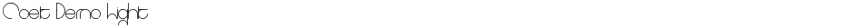 Coet Demo LightDemo