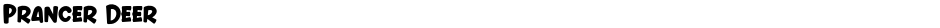 Prancer DeerDemo