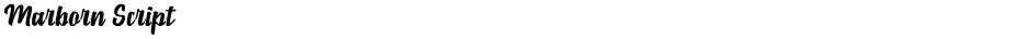 Marborn ScriptDemo