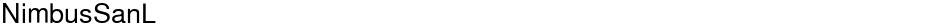 NimbusSanLDemo