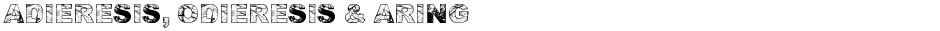 Adieresis, Odieresis & AringDemo