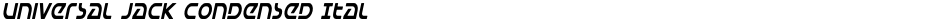 Universal Jack Condensed ItalDemo