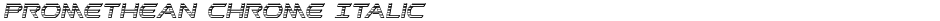 Promethean Chrome ItalicDemo