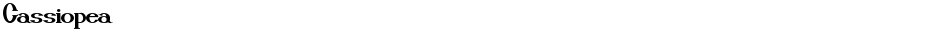 CassiopeaDemo
