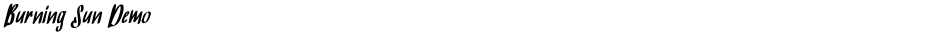 Burning Sun DemoDemo