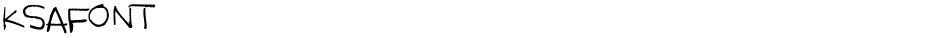 KSAFONTDemo