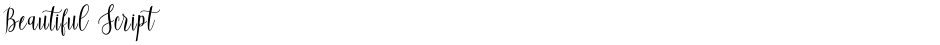 Beautiful ScriptDemo