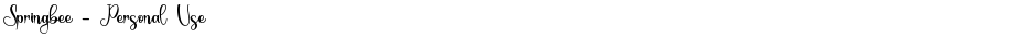 Springbee - Personal UseDemo