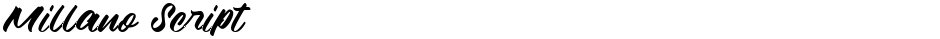 Millano ScriptDemo