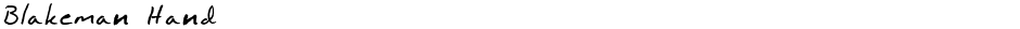 Blakeman HandDemo