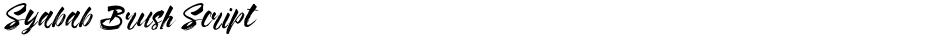 Syabab Brush ScriptDemo