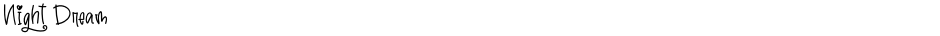 Night DreamDemo