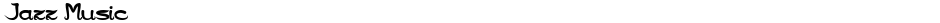 Jazz MusicDemo