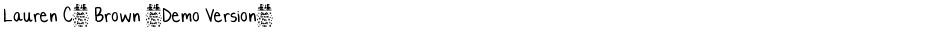 Lauren C. Brown (Demo Version)Demo