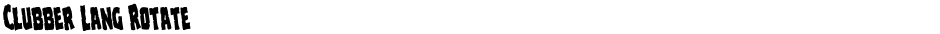 Clubber Lang RotateDemo