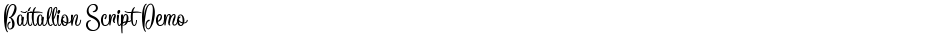 Battallion Script DemoDemo