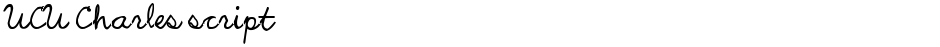 UCU Charles scriptDemo