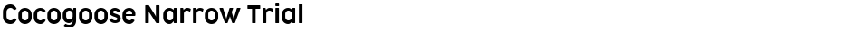 Cocogoose Narrow TrialDemo