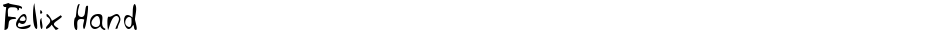 Felix HandDemo