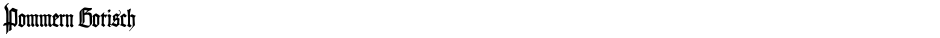Pommern GotischDemo