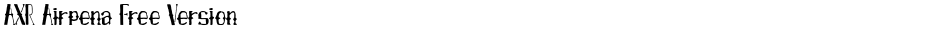 AXR Airpena Free VersionDemo
