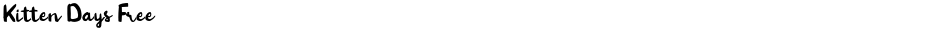 Kitten Days FreeDemo