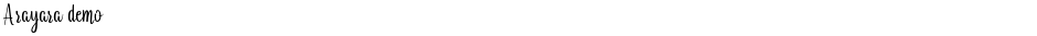 Arayara demoDemo