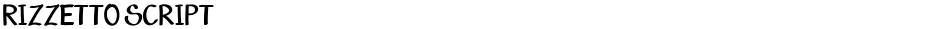 Rizzetto ScriptDemo