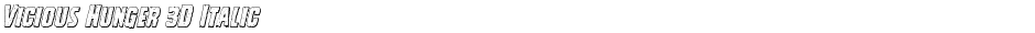 Vicious Hunger 3D ItalicDemo