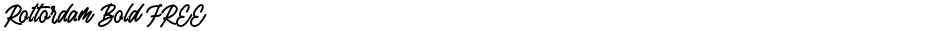 Rottordam Bold FREEDemo