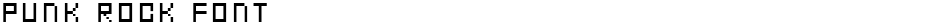 Punk Rock FontDemo