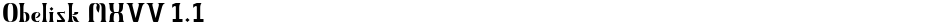 Obelisk MXVV 1.1Demo