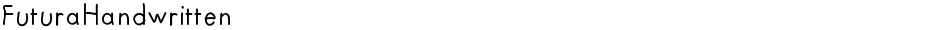 FuturaHandwrittenDemo