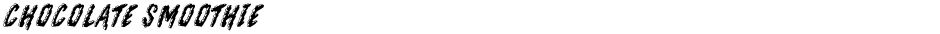 Chocolate SmoothieDemo