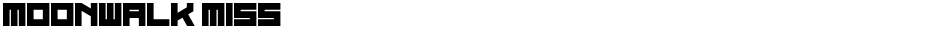 Moonwalk MissDemo