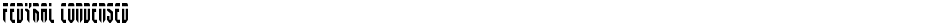Fedyral CondensedDemo