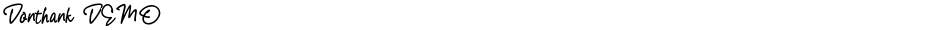 Donthank DEMODemo