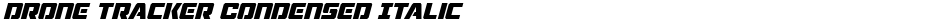 Drone Tracker Condensed ItalicDemo