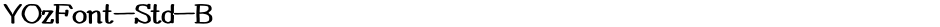 YOzFont-Std-BDemo