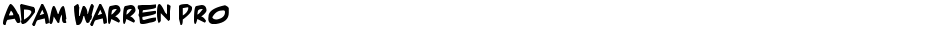Adam Warren proDemo