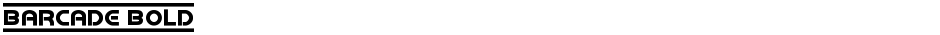 Barcade BoldDemo