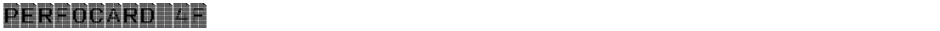 Perfocard 4FDemo