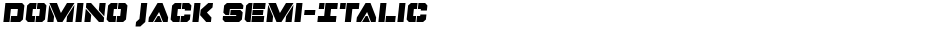 Domino Jack Semi-ItalicDemo