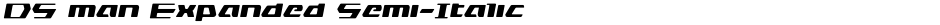 DS man Expanded Semi-ItalicDemo