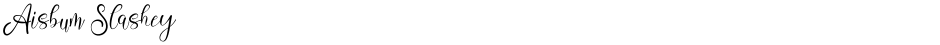Aisbum SlasheyDemo