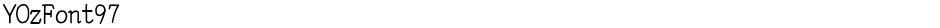YOzFont97Demo