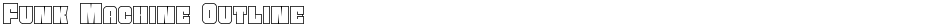 Funk Machine OutlineDemo