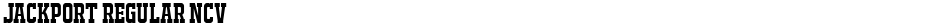 JACKPORT REGULAR NCVDemo