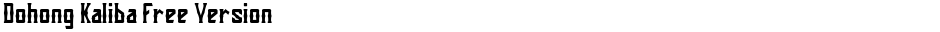 Dohong Kaliba Free VersionDemo