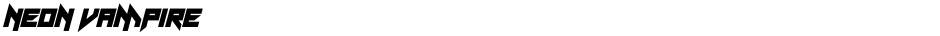 Neon VampireDemo